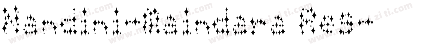 Nandini-Maindara Reg字体转换